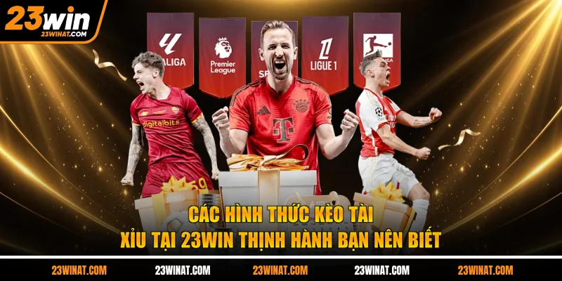 Các hình thức kèo tài xỉu tại 23WIN thịnh hành bạn nên biết 