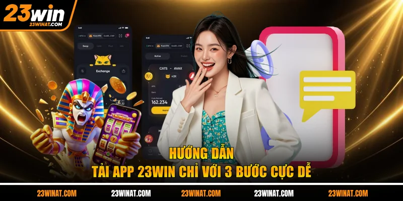 Hướng dẫn tải app 23WIN chỉ với 3 bước cực dễ